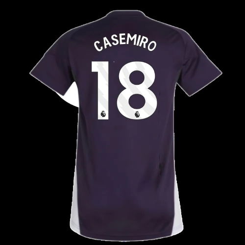 2025-2026 Man Utd Training Jersey (Aurora Plum) - Womens (Casemiro 18)