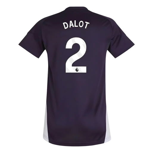 2025-2026 Man Utd Training Jersey (Aurora Plum) - Womens (Dalot 2)