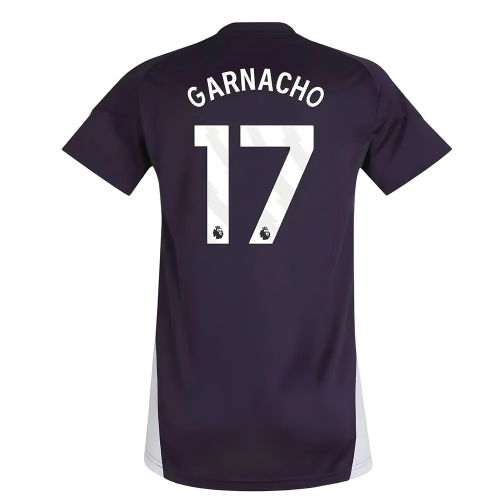 2025-2026 Man Utd Training Jersey (Aurora Plum) - Womens (Garnacho 17)