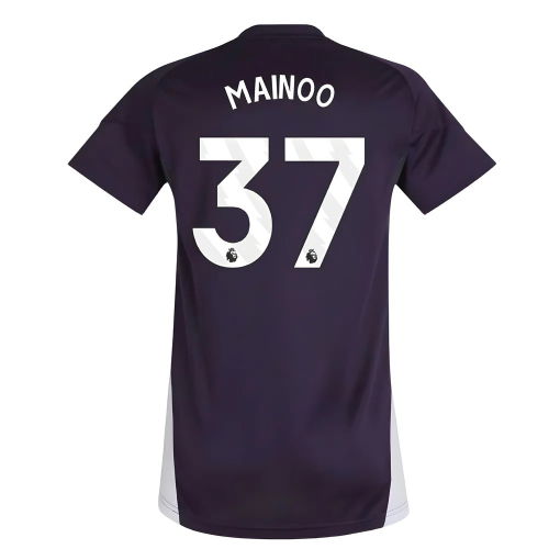 2025-2026 Man Utd Training Jersey (Aurora Plum) - Womens (Mainoo 37)