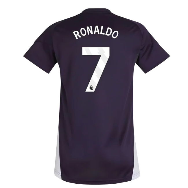 2025-2026 Man Utd Training Jersey (Aurora Plum) - Womens (Ronaldo 7)