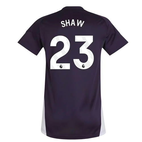 2025-2026 Man Utd Training Jersey (Aurora Plum) - Womens (Shaw 23)
