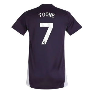 2025-2026 Man Utd Training Jersey (Aurora Plum) - Womens (Toone 7)