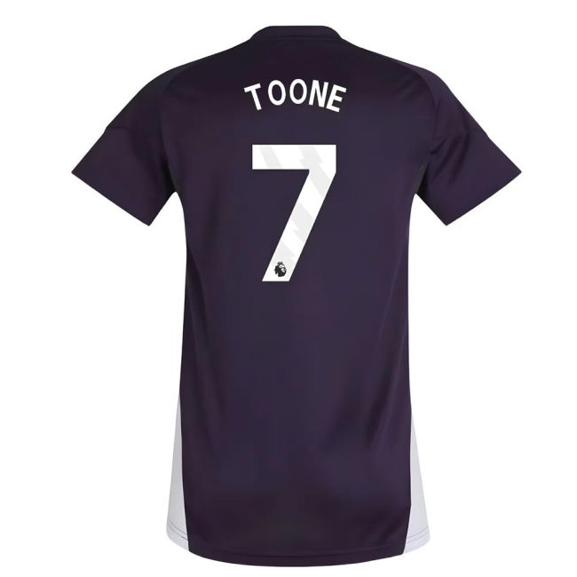 2025-2026 Man Utd Training Jersey (Aurora Plum) - Womens (Toone 7)