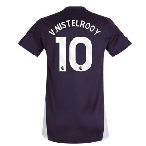 2025-2026 Man Utd Training Jersey (Aurora Plum) - Womens (V.Nistelrooy 10)