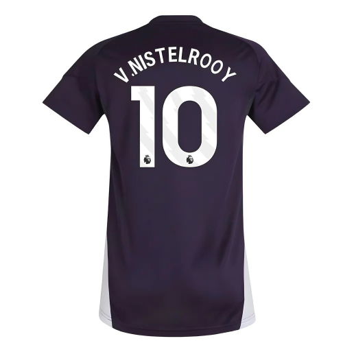 2025-2026 Man Utd Training Jersey (Aurora Plum) - Womens (V.Nistelrooy 10)