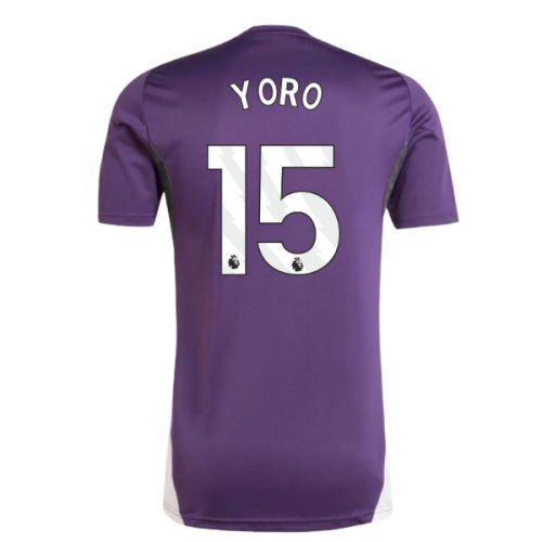 2025-2026 Man Utd Training Jersey (Aurora Plum) (Yoro 15)