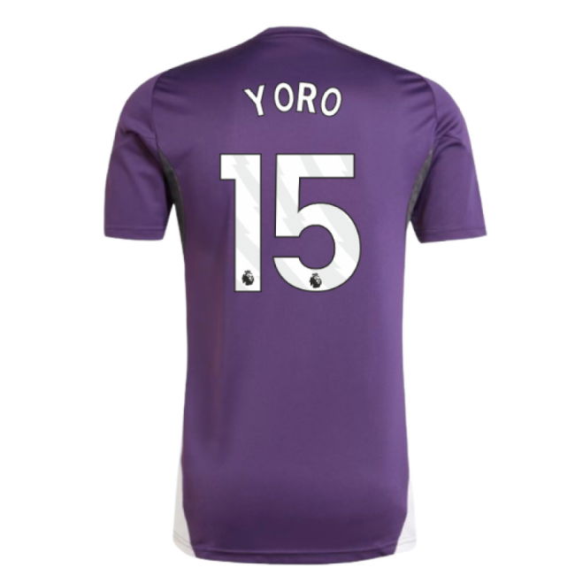 2025-2026 Man Utd Training Jersey (Aurora Plum) (Yoro 15)