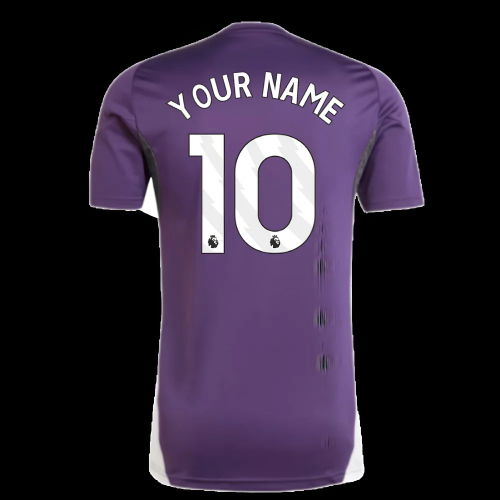 2025-2026 Man Utd Training Jersey (Aurora Plum) (Your Name)