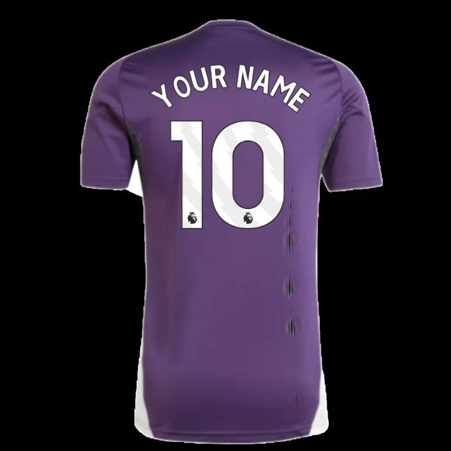 2025-2026 Man Utd Training Jersey (Aurora Plum) (Your Name)