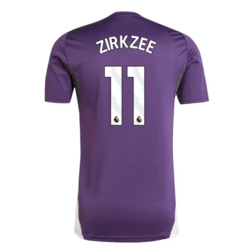 2025-2026 Man Utd Training Jersey (Aurora Plum) (Zirkzee 11)