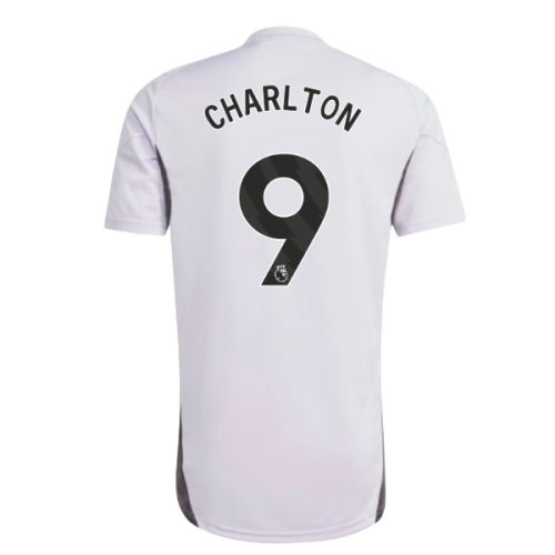 2025-2026 Man Utd Training Jersey (Purple Tint) (Charlton 9)