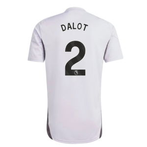 2025-2026 Man Utd Training Jersey (Purple Tint) (Dalot 2)