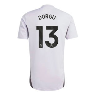 2025-2026 Man Utd Training Jersey (Purple Tint) (Dorgu 13)