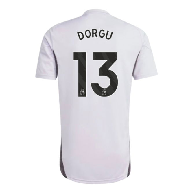 2025-2026 Man Utd Training Jersey (Purple Tint) (Dorgu 13)