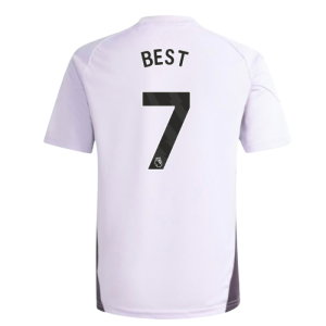 2025-2026 Man Utd Training Jersey (Purple Tint) - Kids (Best 7)