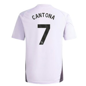 2025-2026 Man Utd Training Jersey (Purple Tint) - Kids (Cantona 7)