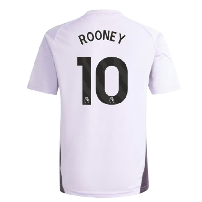 2025-2026 Man Utd Training Jersey (Purple Tint) - Kids (Rooney 10)