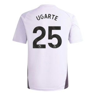 2025-2026 Man Utd Training Jersey (Purple Tint) - Kids (Ugarte 25)