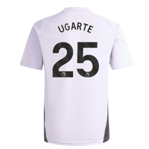 2025-2026 Man Utd Training Jersey (Purple Tint) - Kids (Ugarte 25)