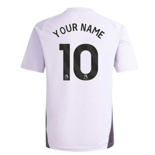 2025-2026 Man Utd Training Jersey (Purple Tint) - Kids (Your Name)