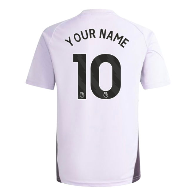2025-2026 Man Utd Training Jersey (Purple Tint) - Kids (Your Name)
