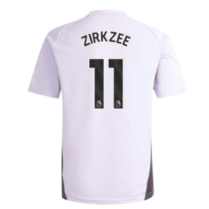 2025-2026 Man Utd Training Jersey (Purple Tint) - Kids (Zirkzee 11)