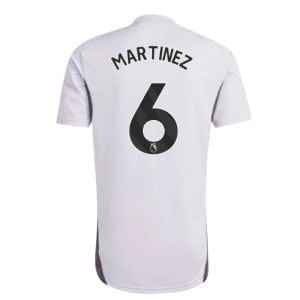 2025-2026 Man Utd Training Jersey (Purple Tint) (Martinez 6)