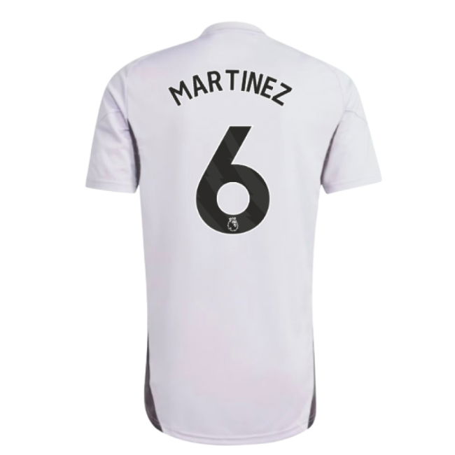 2025-2026 Man Utd Training Jersey (Purple Tint) (Martinez 6)