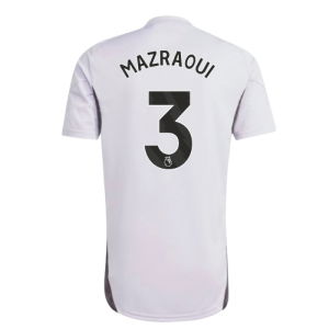 2025-2026 Man Utd Training Jersey (Purple Tint) (Mazraoui 3)