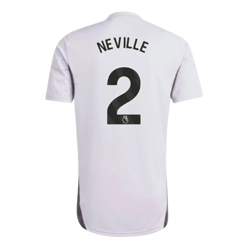 2025-2026 Man Utd Training Jersey (Purple Tint) (Neville 2)