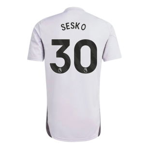 2025-2026 Man Utd Training Jersey (Purple Tint) (Sesko 30)