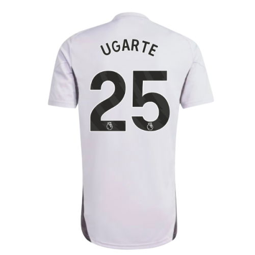 2025-2026 Man Utd Training Jersey (Purple Tint) (Ugarte 25)