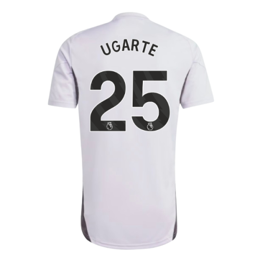 2025-2026 Man Utd Training Jersey (Purple Tint) (Ugarte 25)