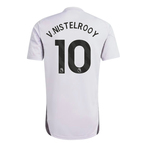 2025-2026 Man Utd Training Jersey (Purple Tint) (V.Nistelrooy 10)