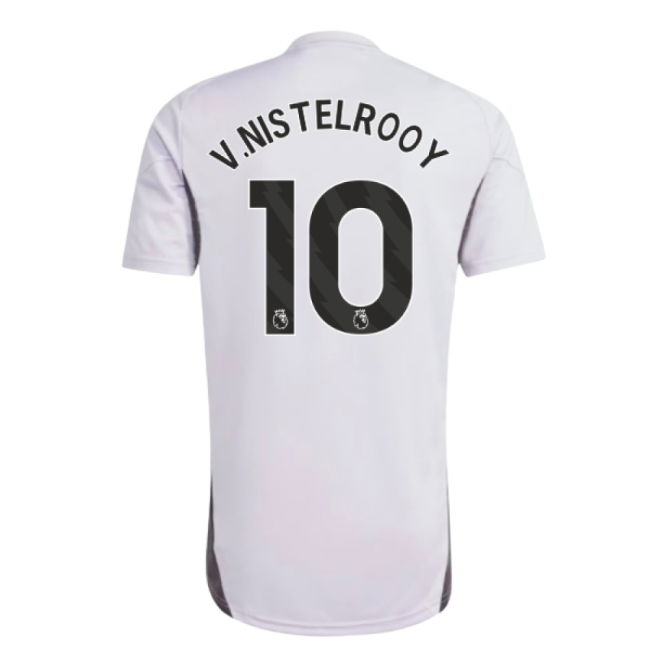 2025-2026 Man Utd Training Jersey (Purple Tint) (V.Nistelrooy 10)