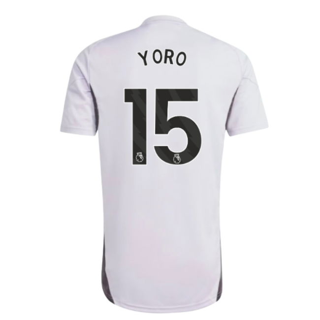 2025-2026 Man Utd Training Jersey (Purple Tint) (Yoro 15)