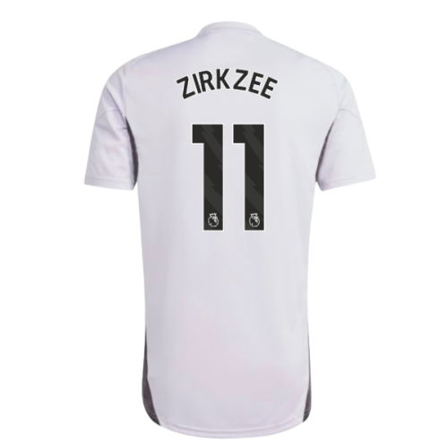 2025-2026 Man Utd Training Jersey (Purple Tint) (Zirkzee 11)