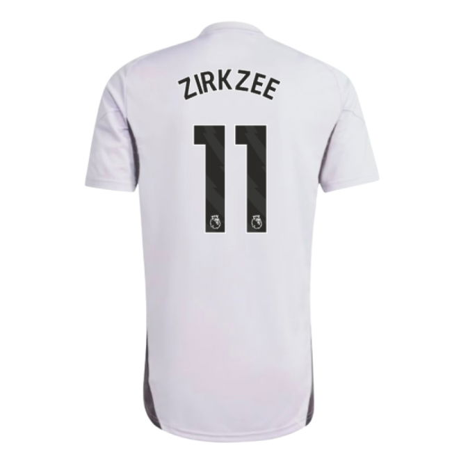 2025-2026 Man Utd Training Jersey (Purple Tint) (Zirkzee 11)