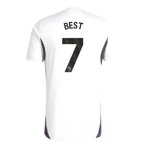 2025-2026 Man Utd Training Jersey (White) (Best 7)