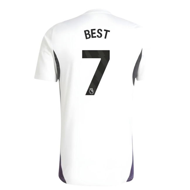 2025-2026 Man Utd Training Jersey (White) (Best 7)