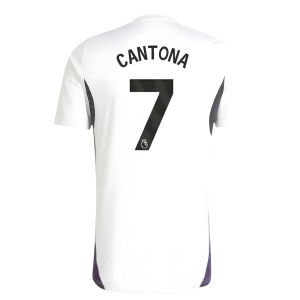 2025-2026 Man Utd Training Jersey (White) (Cantona 7)