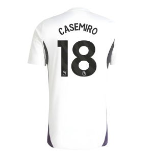 2025-2026 Man Utd Training Jersey (White) (Casemiro 18)