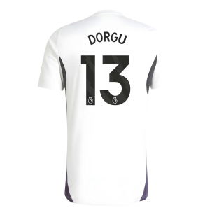 2025-2026 Man Utd Training Jersey (White) (Dorgu 13)