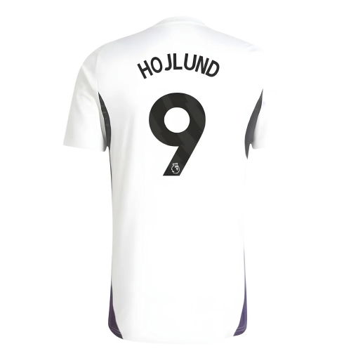 2025-2026 Man Utd Training Jersey (White) (Hojlund 9)