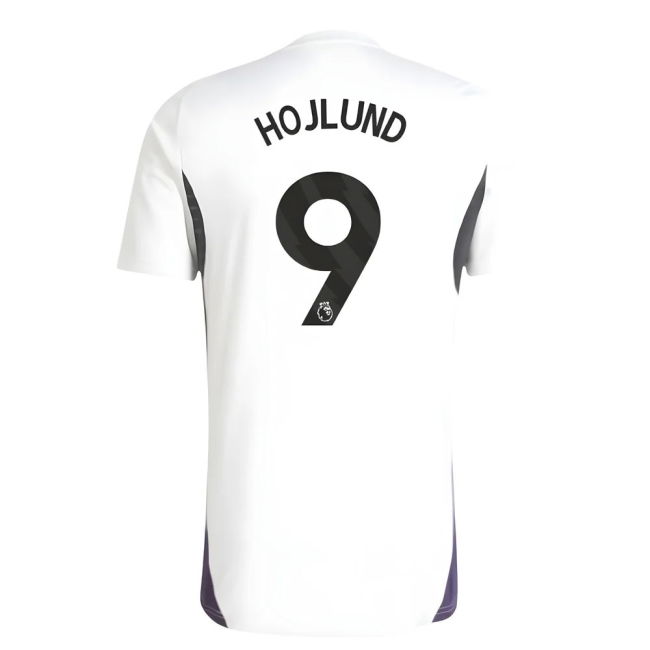 2025-2026 Man Utd Training Jersey (White) (Hojlund 9)