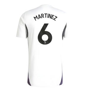 2025-2026 Man Utd Training Jersey (White) (Martinez 6)
