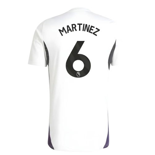2025-2026 Man Utd Training Jersey (White) (Martinez 6)