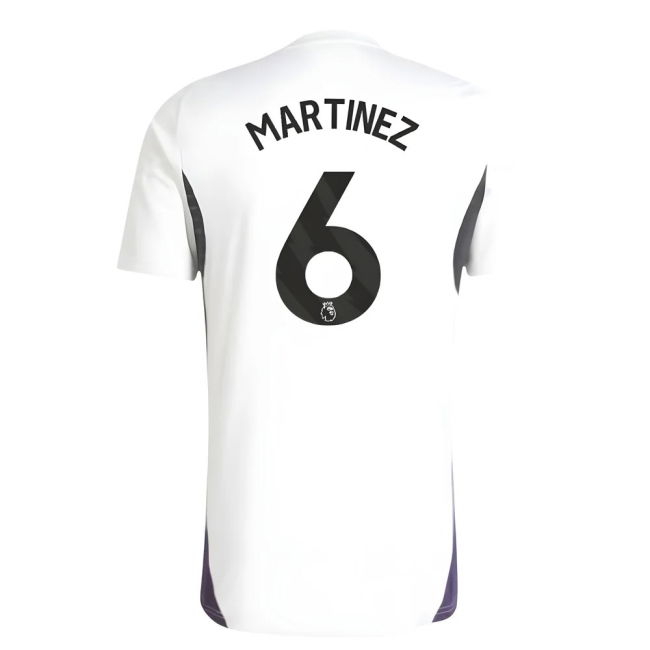 2025-2026 Man Utd Training Jersey (White) (Martinez 6)