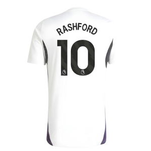 2025-2026 Man Utd Training Jersey (White) (Rashford 10)